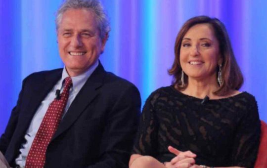 Barbara Palombelli e marito- Solospettacolo
