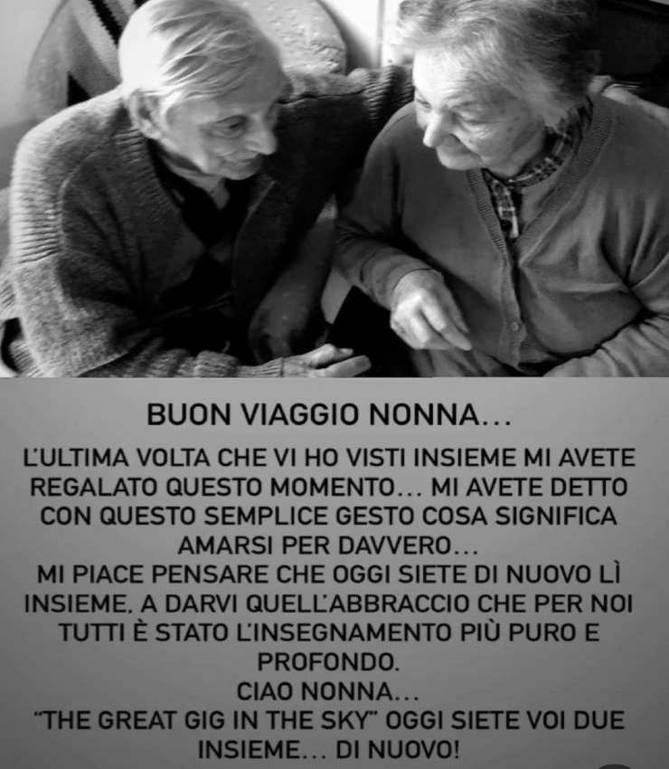 Post per i nonni - Fonte Instagram - Solospettacolo.it