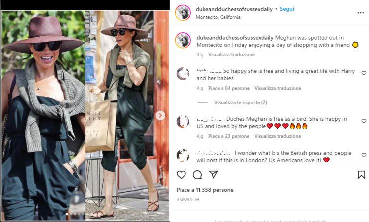 meghan markle instagram look-Solospettacolo