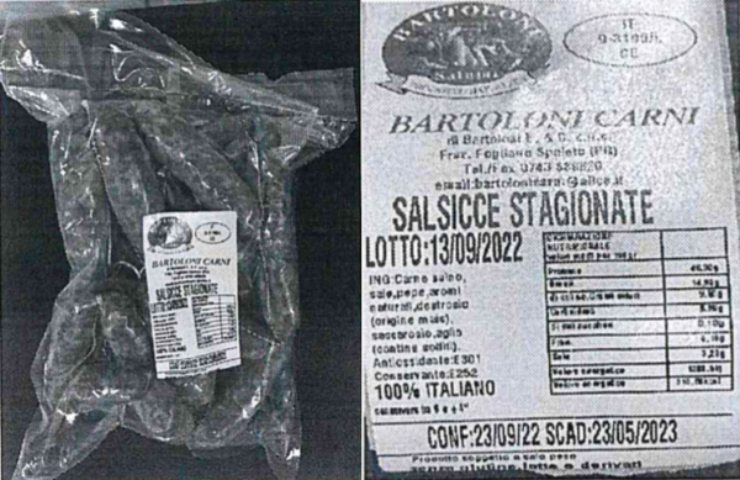 salsiccia ritirata ministero-Solospettacolo