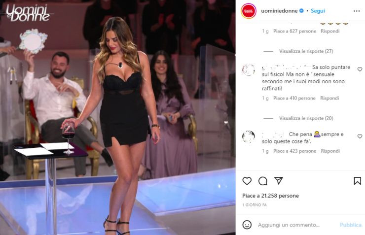 di padua sfilata commenti ig-Solospettacolo