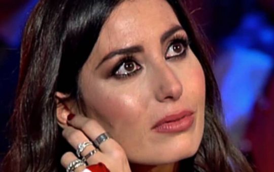 Elisabetta Gregoraci in lacrime - solospettacolo.it