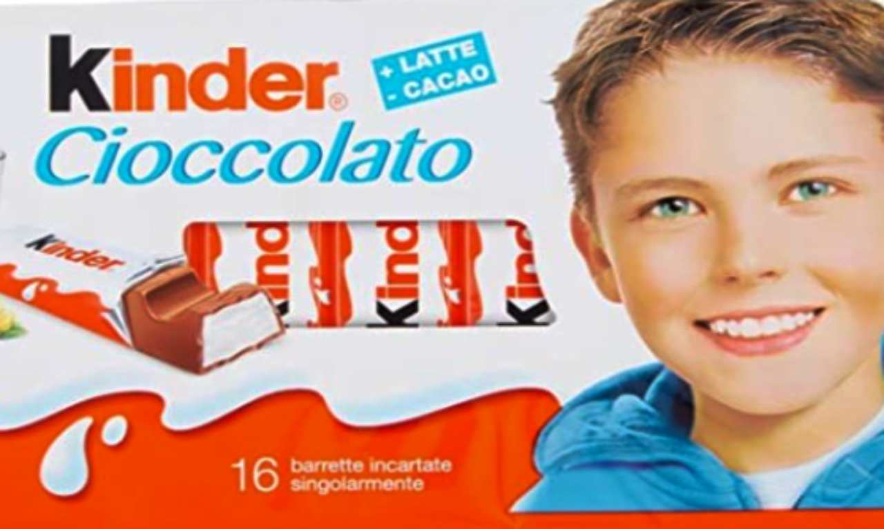 barrette Kinder cioccolato - solospettacolo.it