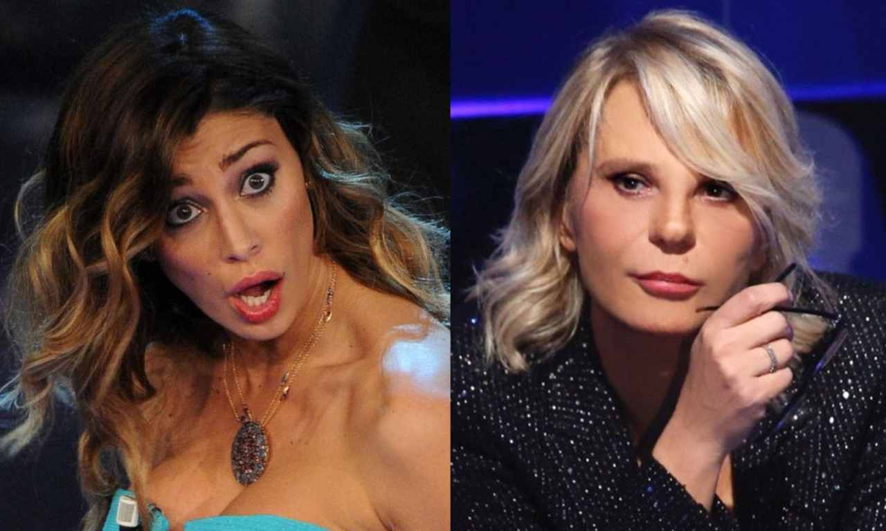 Belen Rodriguez e Maria De Filippi - solospettacolo.it