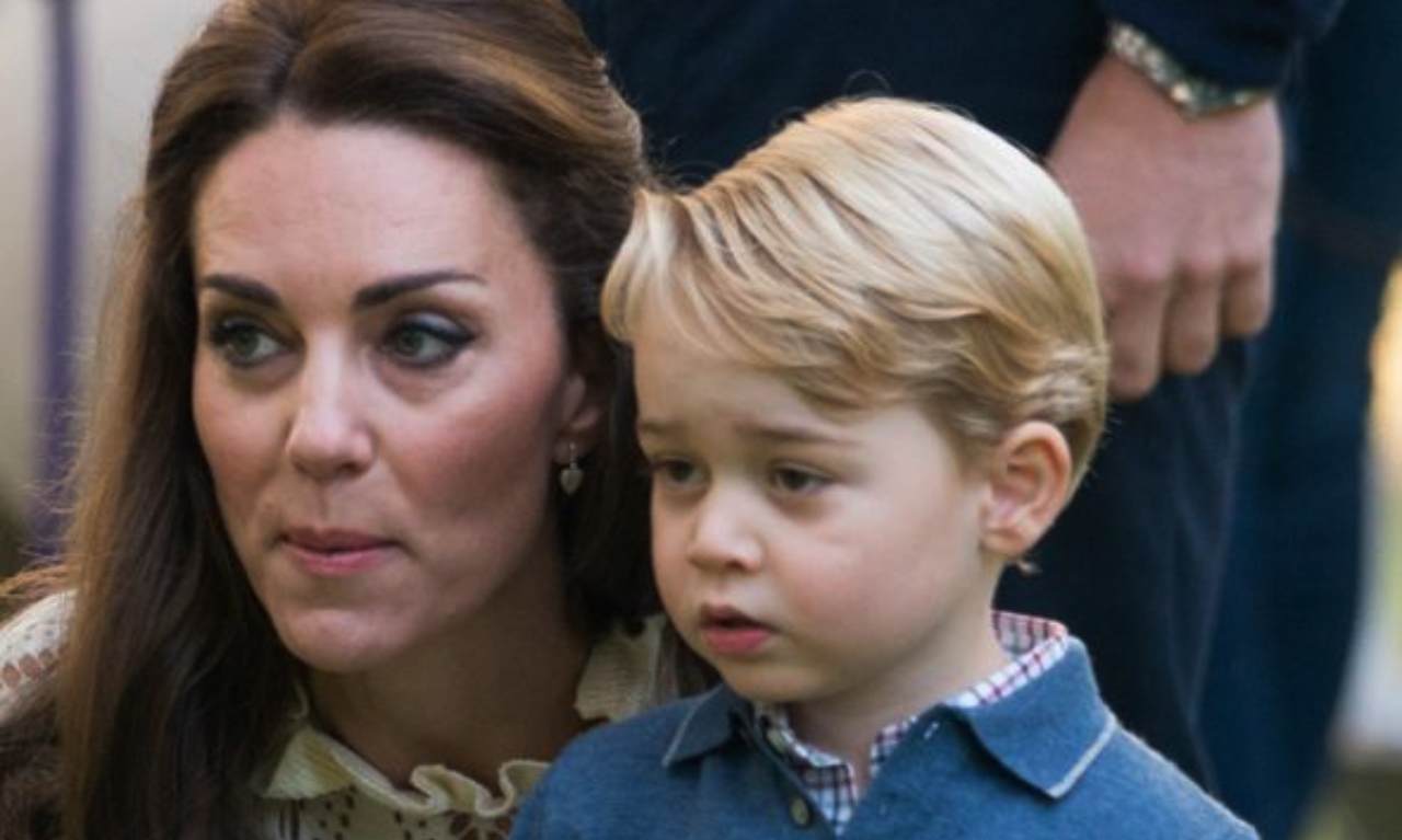 Kate Middleton e il figlio George - solospettacolo.it