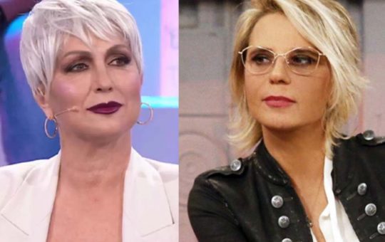 Alessandra Celentano e Maria De Filippi - solospettacolo.it