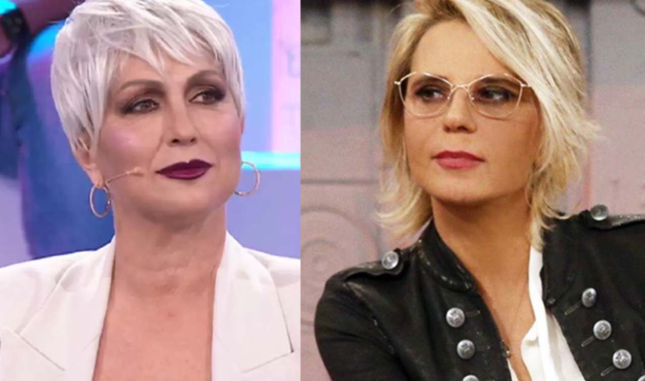 Alessandra Celentano e Maria De Filippi - solospettacolo.it