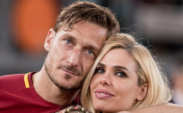 Francesco Totti ed Ilary Blasi - solospettacolo.it 