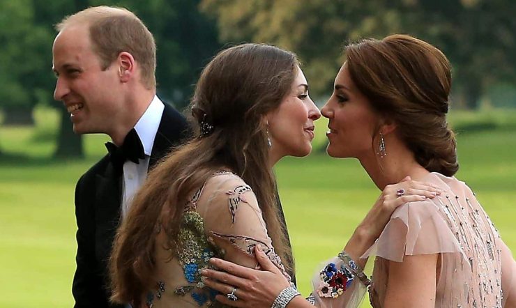 William, Rose Hanbury e Kate Middleton - solospettacolo.it