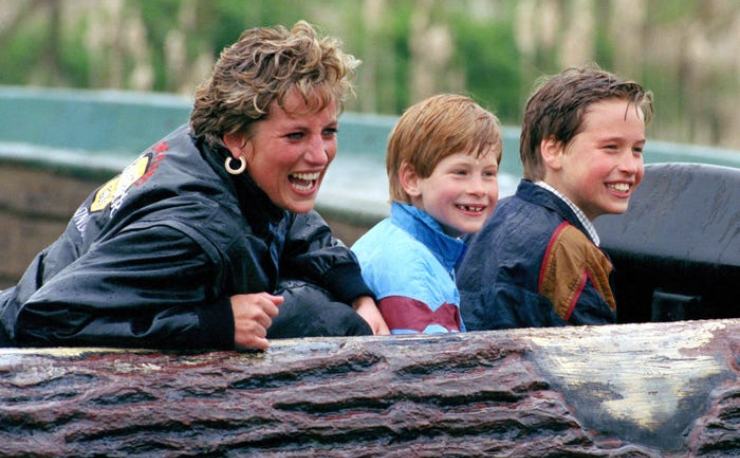 Lady Diana, Harry e William - solospettacolo.it