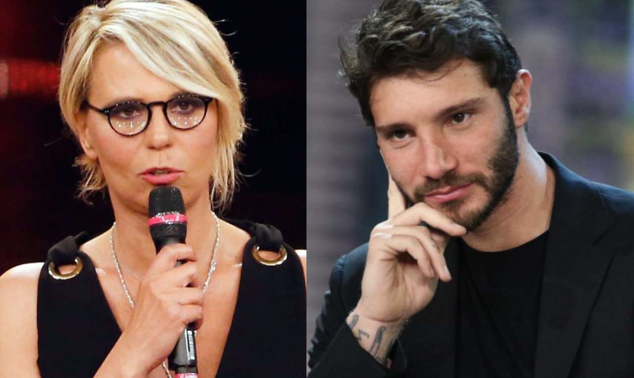 Stefano De Martino e Maria De Filippi - solospettacolo.it