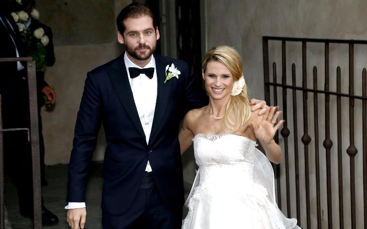 Tomaso Trussardi e Michelle Hunziker - solospettacolo.it 