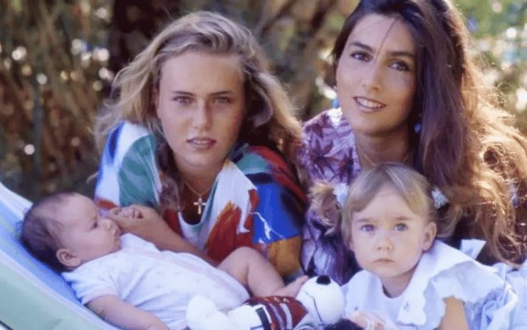 Ylenia, Romina Power, Romina Jr e Cristel - solospettacolo.it