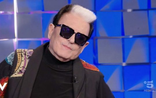 cristiano malgioglio occhiali-Solospettacolo