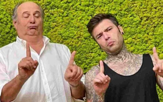 Gerry Scotti e Fedez - solospettacolo.it