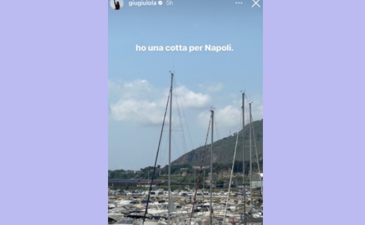 Giulia Stabile screenshot instagram - solospettacolo.it