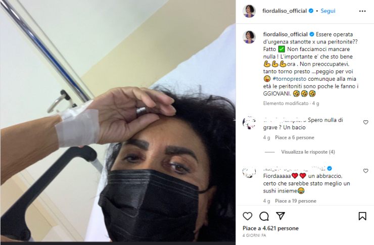 fiordaliso ospedale-Solospettacolo