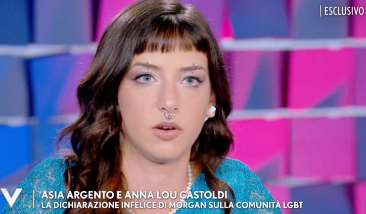 anna lou castoldi polemica morgan - Solospettacolo