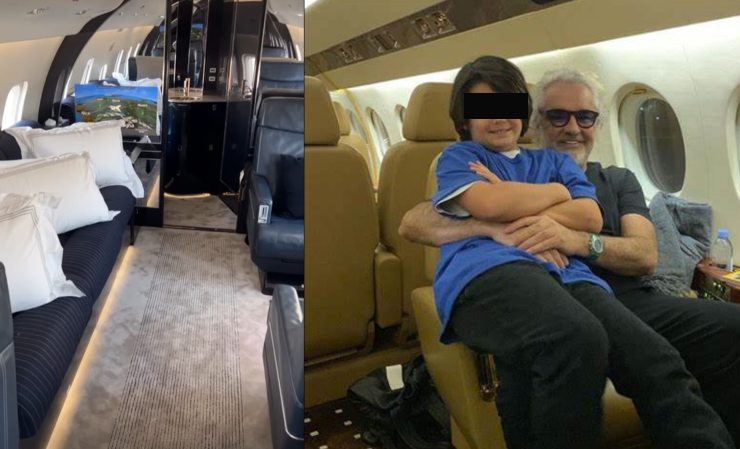 Il jet di Flavio Briatore - SoloSpettacolo.it