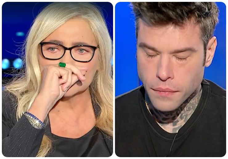 mara fedez lacrime