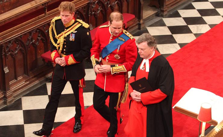 Harry e William a Westminster - SoloSpettacolo.it