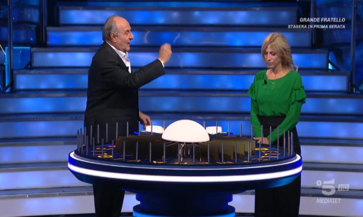Gerry Scotti e la campionessa